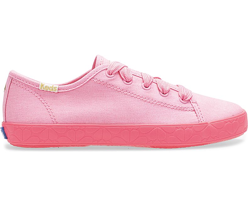 Keds Kids Pink Casuals Shoes - Keds X Kate Spade New York Kickstart 709NVQIYL